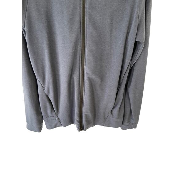 Nike Men's Size Medium Blue Running Zip Up‎ Soft Sweater - Picture 5 of 8